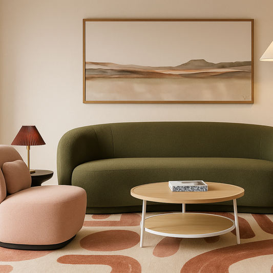 Playful Contemporary Living Room e-Design Pack