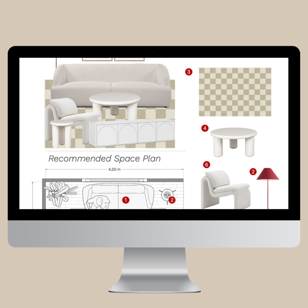 Modern Living Room e-Design Pack