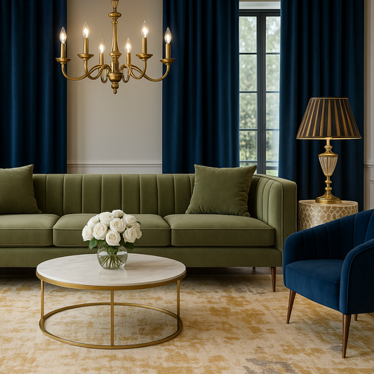 Art Deco Glam Living Room e-Design Pack