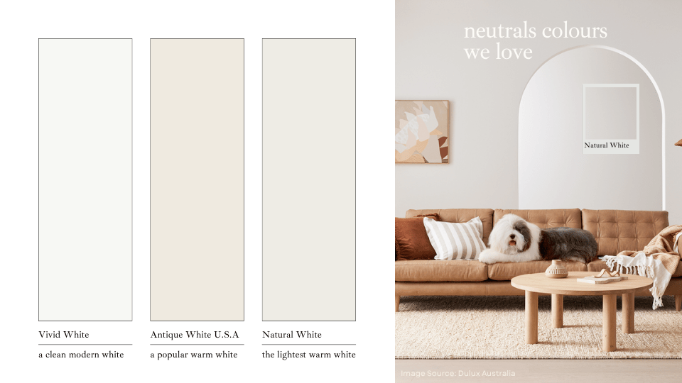 Dulux Edition - Interior Colours We Love - My Interior Designers | Online Interior Design Australia