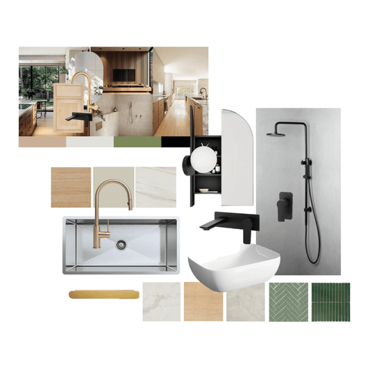 Products & Material (or FF&E) Schedule For Kitchen or Bathroom - My Interior Designers | Online Interior Design Australia