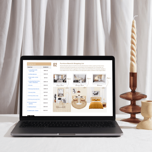 Short - term rental / Airbnb Interior Design Pack - My Interior Designers | Online Interior Design Australia