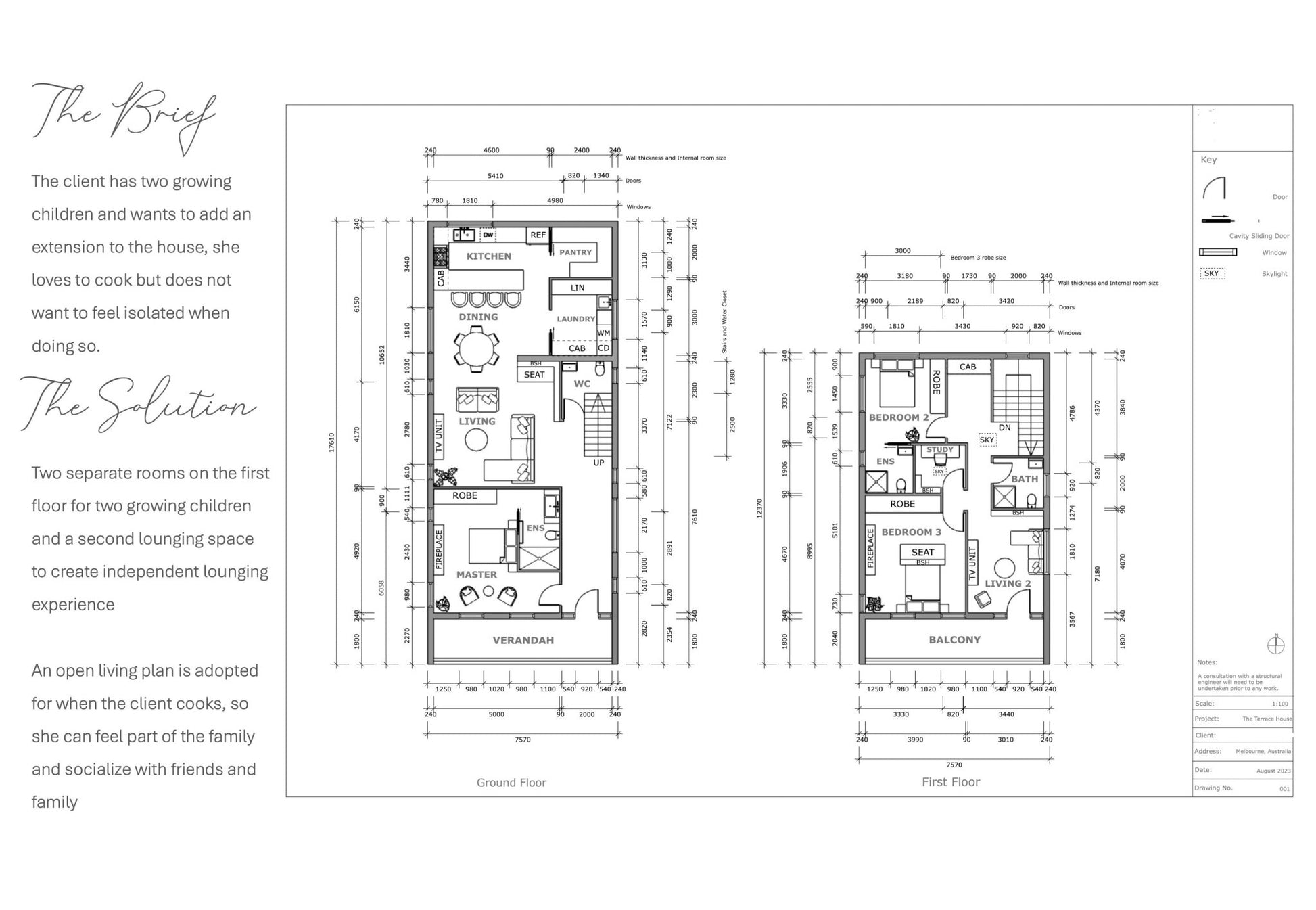 Space Planning/2D Floor Plan Pack with 2 Layout Options - My Interior Designers | Online Interior Design Australia